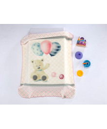  MORA GOLD BABY BLANKET 110*80