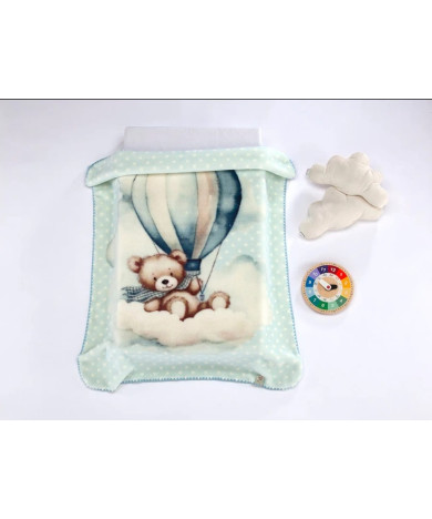  بطانيه مورا اطفال جولد 110*140