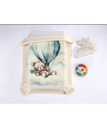 بطانيه مورا جولد اطفال 80*110 بطانيه مورا جولد اطفال 80*110