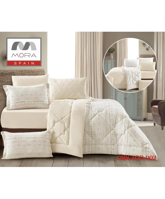 لحاف مورا شيكاغو 4 قطع  180*240