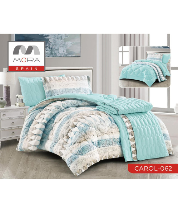 لحاف مورا كارول 5 قطع نفر ونص 180*240