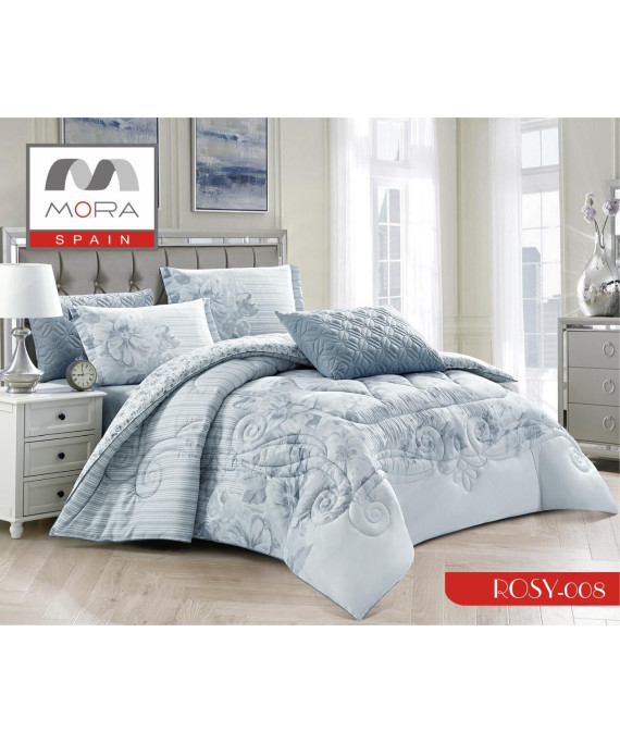 ديباج مورا روزى 6 قطع نفرين  مقاس240*260