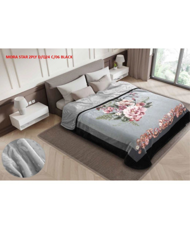  بطانيه مورا ستار طبقتان مجوز 220*240