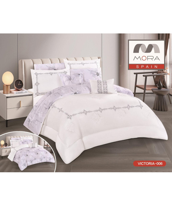 لحاف مورا فيكتوريا 8 قطع مجوز كينج 240*260