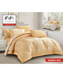 لحاف مورا أمبر 6 قطع 240*260 لحاف مورا أمبر 6 قطع 240*260