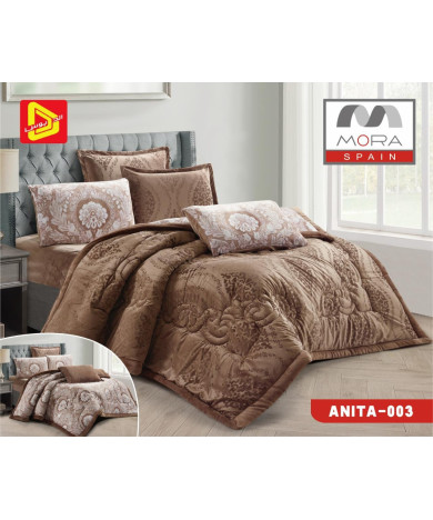  MORA ANITA 6PCS COMFORTER DOUBLE 240*260