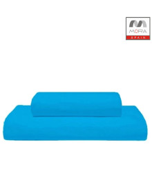 طقم شرشف مورا سير سادة مفرد – قطعتان، قطن 100% (100×200 سم)