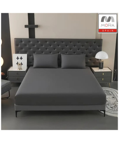 شرشف مورا ساده  قطن 100% سير 160*200