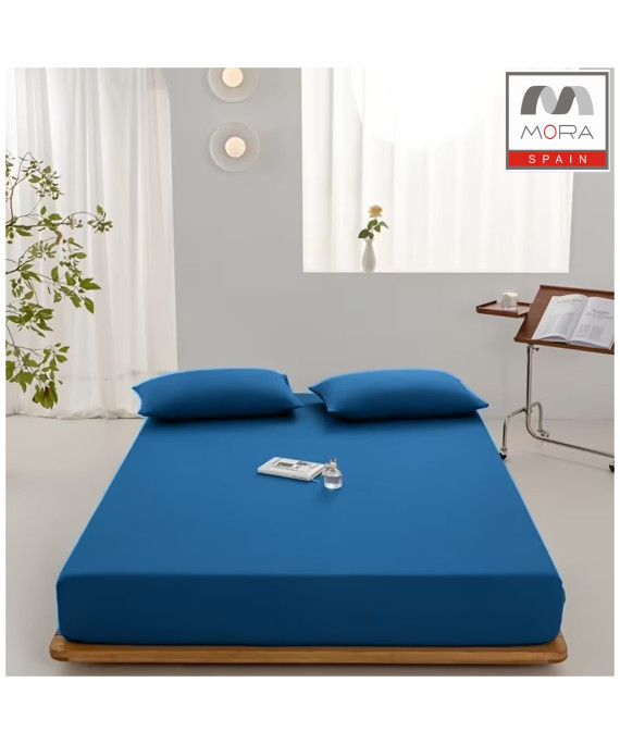 شرشف مورا ساده  قطن 100% سير 160*200