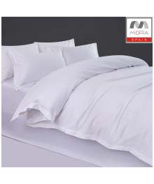 طقم تلبيس لحاف مورا 6 قطع – نفرين، قطن 100%، تصميم ساده (240×260 سم)