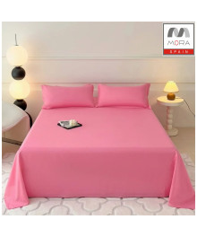 شرشف مورا فانيلا مجوز كينج 3 قطع بدون سير 240*260