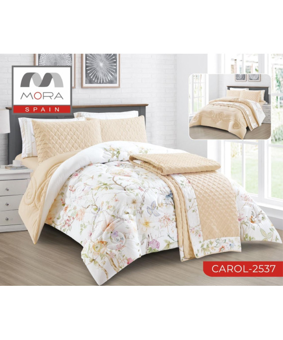 لحاف مورا كارول 7 قطع مجوز كينج 240*260
