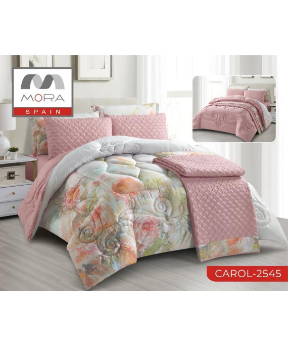 لحاف مورا كارول 7 قطع مجوز كينج 240*260