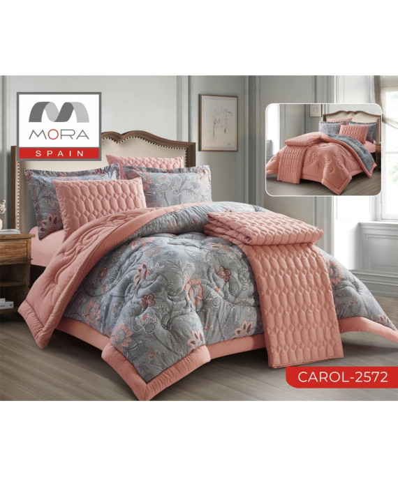 لحاف مورا كارول 7 قطع مجوز كينج 240*260