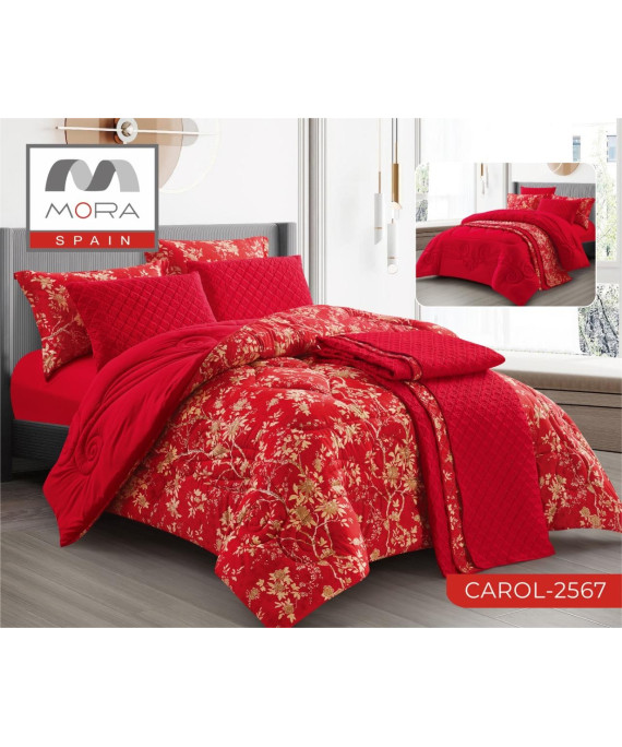 لحاف مورا كارول 7 قطع مجوز كينج 240*260