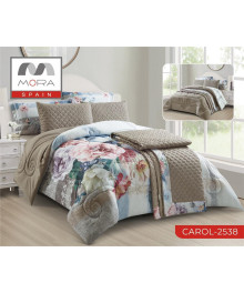 لحاف مورا كارول 7 قطع مجوز كينج 240*260 لحاف مورا كارول 7 قطع مجوز كينج 240*260