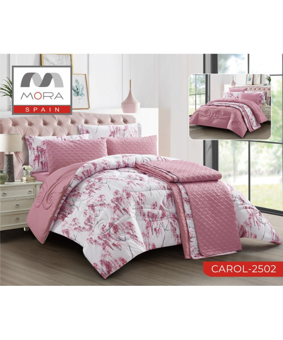 لحاف مورا كارول 7 قطع مجوز كينج 240*260