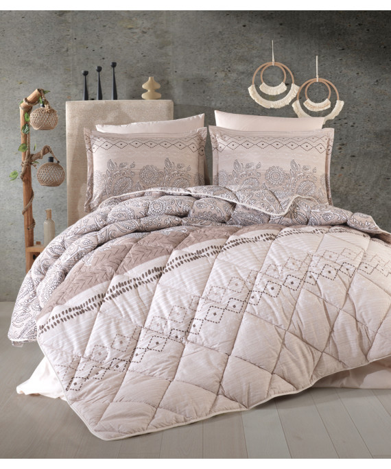 لحاف مورا كلاسي 8 قطع سير مجوز كينج 240*260