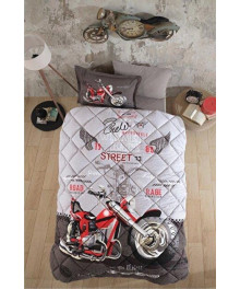 لحاف مورا كلاسي 5 قطع مفرد 180*240 رسوم