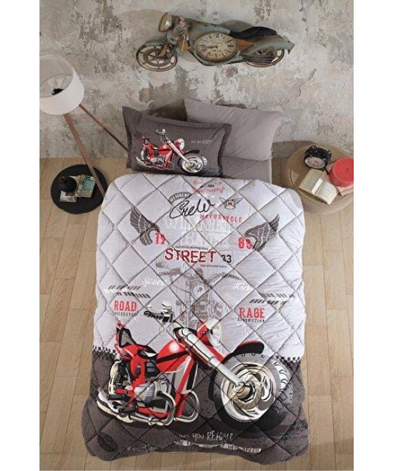 لحاف مورا كلاسي 5 قطع مفرد 180*240 رسوم