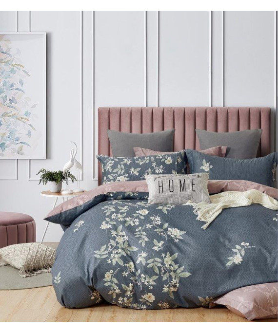 طقم مورا غطاء لحاف 6 قطع قطن 100%  قياس 240*260