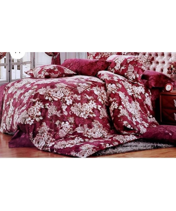 طقم مورا غطاء لحاف 4 قطع قطن 100%  قياس 180*240 طقم مورا غطاء لحاف 4 قطع قطن 100%  قياس 180*240