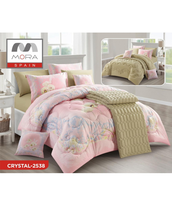 لحاف مورا كريستال 9 قطع مجوز كينج 240*260