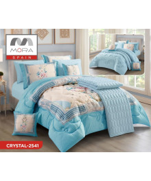 لحاف مورا كريستال 9 قطع مجوز كينج 240*260