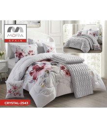 لحاف مورا كريستال 9 قطع مجوز كينج 240*260