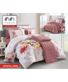 لحاف مورا كريستال 9 قطع مجوز كينج 240*260