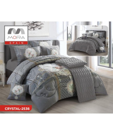 لحاف مورا كريستال 9 قطع مجوز كينج 240*260