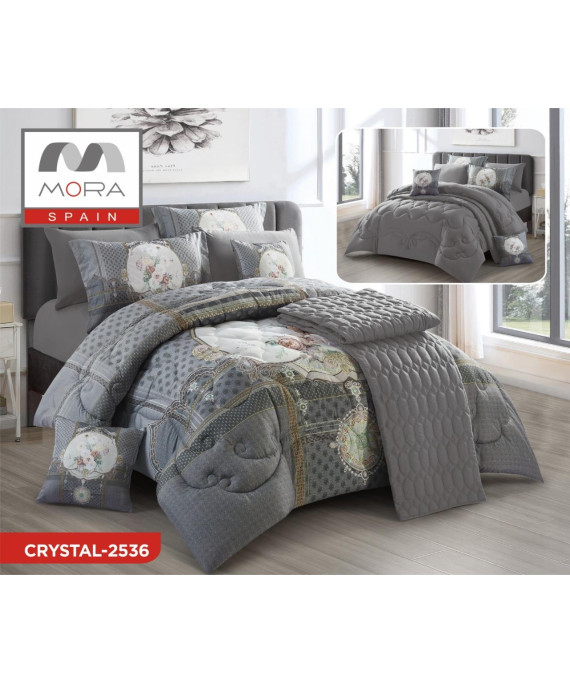 لحاف مورا كريستال 9 قطع مجوز كينج 240*260