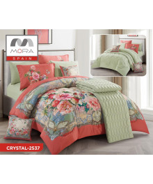 لحاف مورا كريستال 9 قطع مجوز كينج 240*260