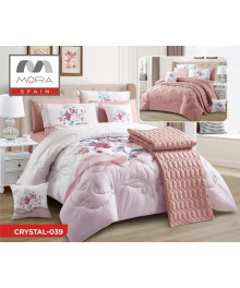 لحاف مورا كريستال 9 قطع مجوز كينج 240*260