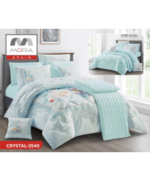 لحاف مورا كريستال 9 قطع مجوز كينج 240*260