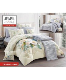 لحاف مورا كريستال 9 قطع مجوز كينج 240*260