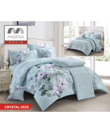 لحاف مورا كريستال 9 قطع مجوز كينج 240*260