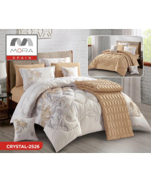لحاف مورا كريستال 9 قطع مجوز كينج 240*260