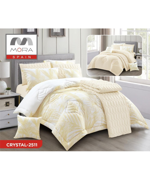 لحاف مورا كريستال 9 قطع مجوز كينج 240*260