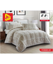  لحاف مورا  فيرو مخمل فرو شتوى  ٦ قطع  نفرين