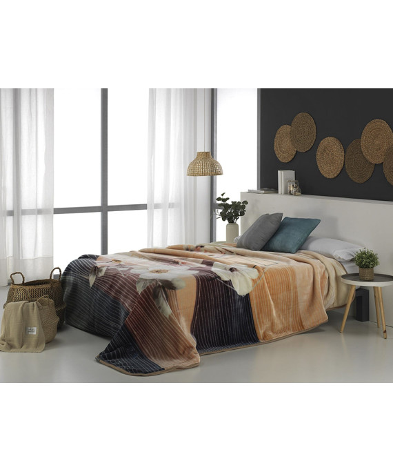 طقم بطانيه مورا جولد 4 قطع 220*240