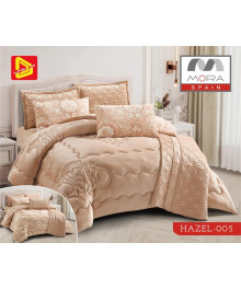 MORA HAZEL 6PCS COMFORTER DOUBLE 240*260 MORA HAZEL 6PCS COMFORTER DOUBLE 240*260