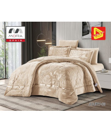  لحاف مورا  جورى مخمل فرو  شتوى  ٦ قطع  نفرين