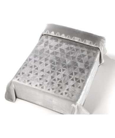 بطانيه مورا لوكسرى حفر ساده مفرد 170*240