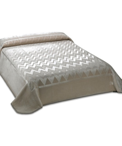  MORA BLANKET LUXURY COLLECTION ENGRAVED SINGLE 170*240