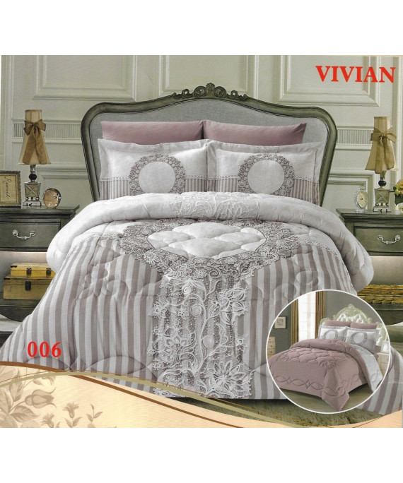 لحاف مورا فيفيان 4 قطع  180*240