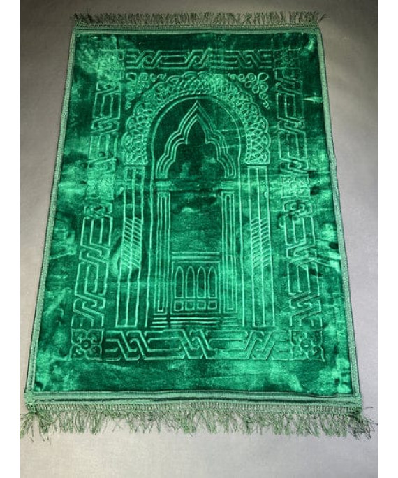 سجادة صلاة ديلوكس حفر ساده 