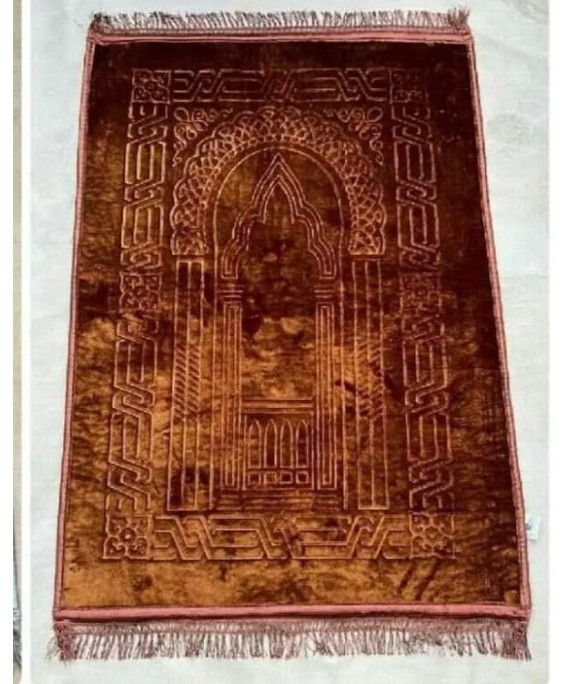 سجادة صلاة ديلوكس حفر ساده