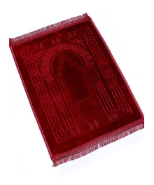 سجادة صلاة ديلوكس حفر ساده 