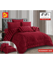  لحاف مورا روز ماري شتوى  4 قطع  مخمل نفرين